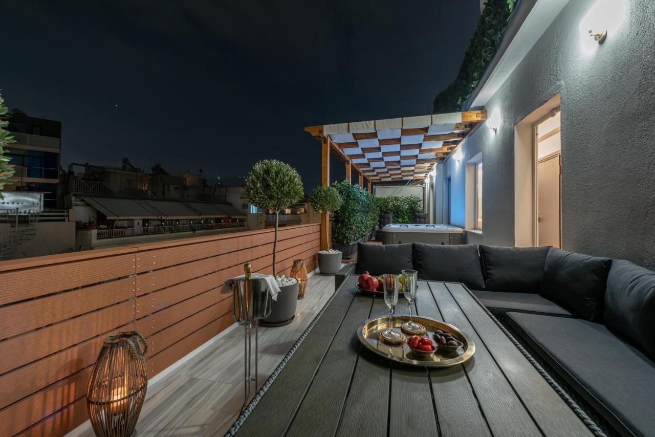 Apartamento Acropolis Divine Penthouse Atenas Exterior foto