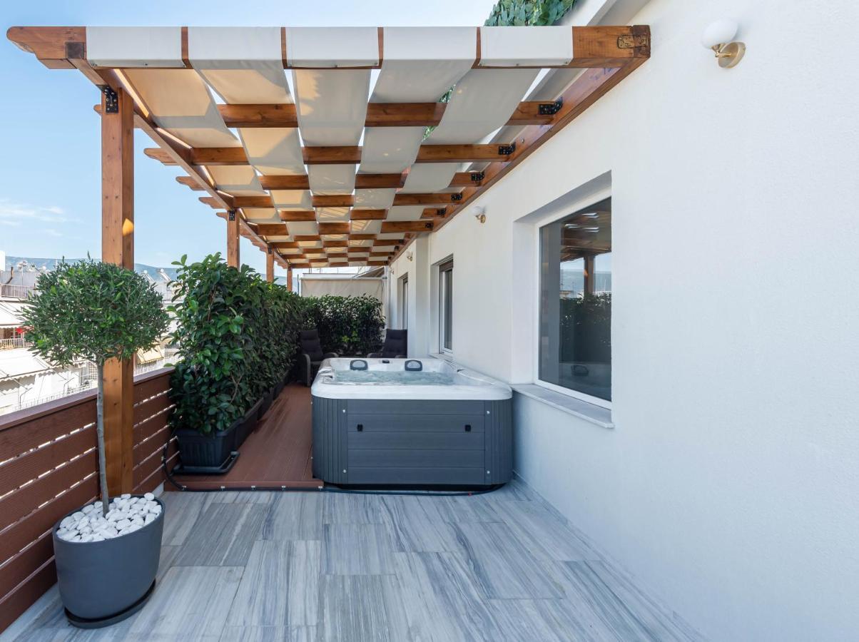Apartamento Acropolis Divine Penthouse Atenas Exterior foto